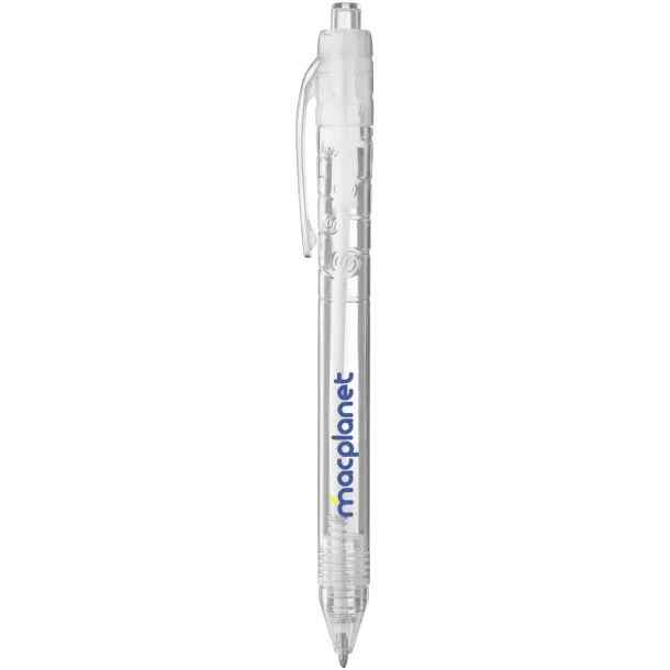 Vancouver recycled PET ballpoint pen - Unbranded White