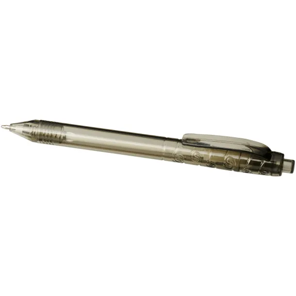 Vancouver recycled PET ballpoint pen Transparent black