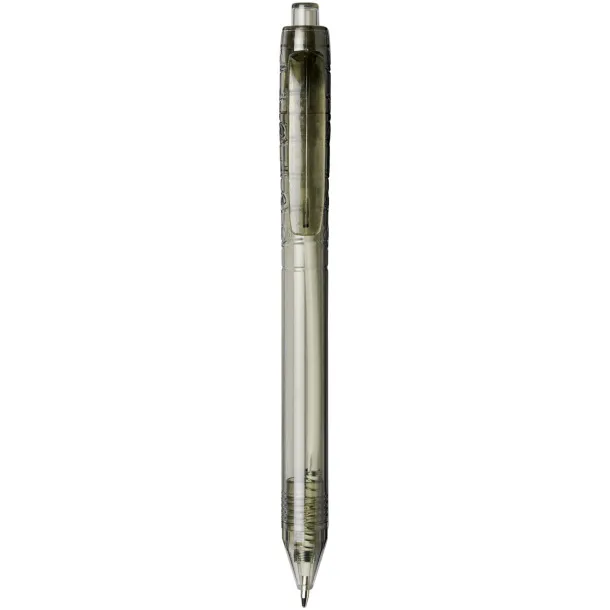 Vancouver recycled PET ballpoint pen Transparent black