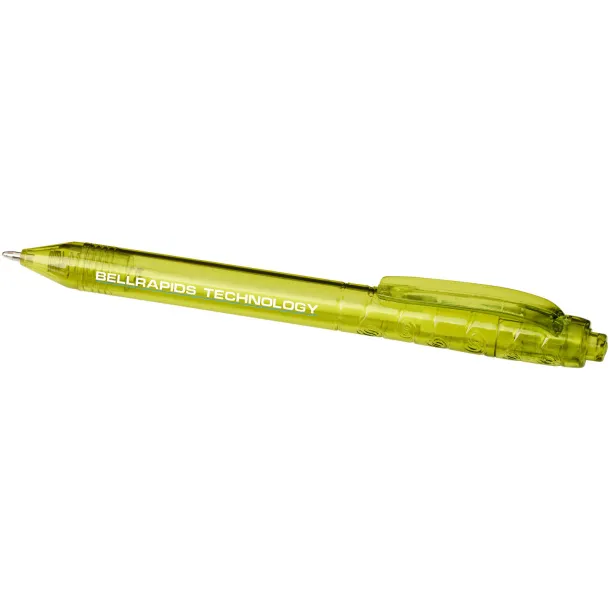 Vancouver recycled PET ballpoint pen Transparent lime