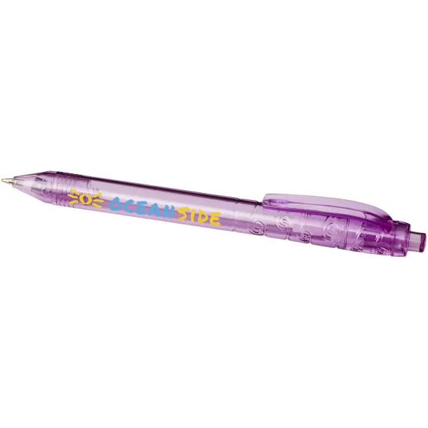 Vancouver recycled PET ballpoint pen Purple