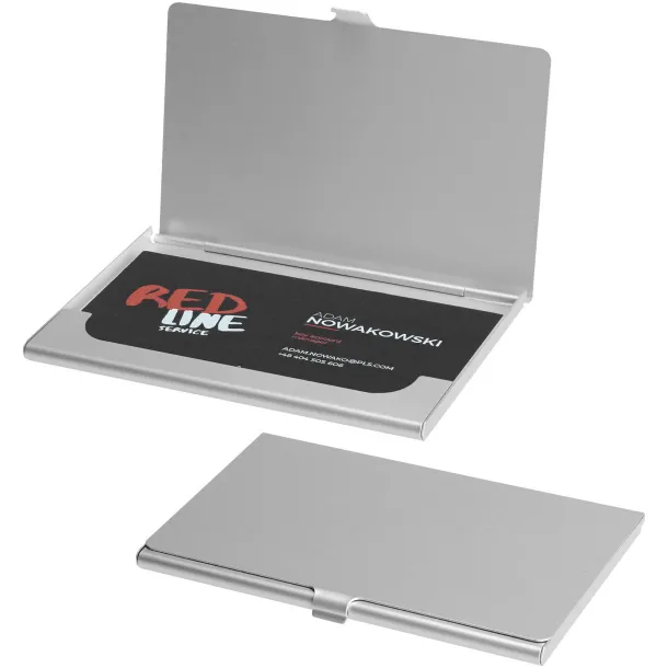 Shanghai business card holder - Bullet Silver