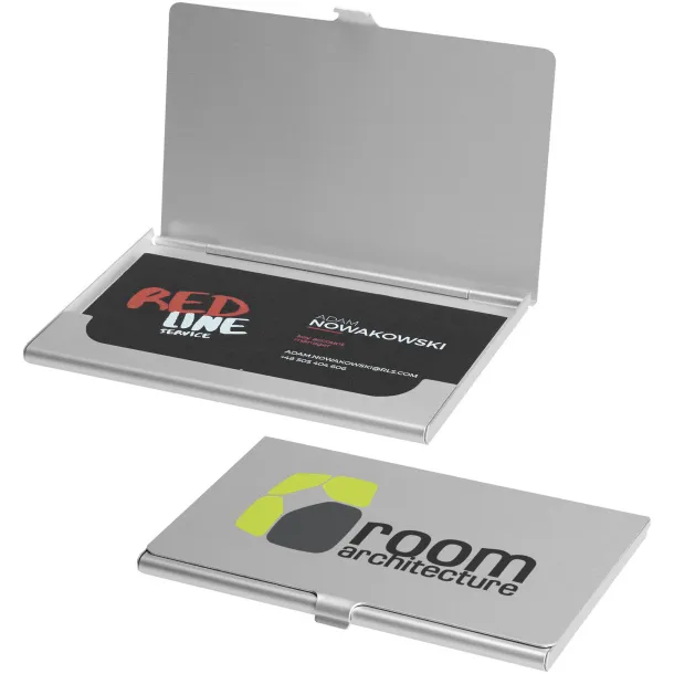 Shanghai business card holder - Bullet Silver