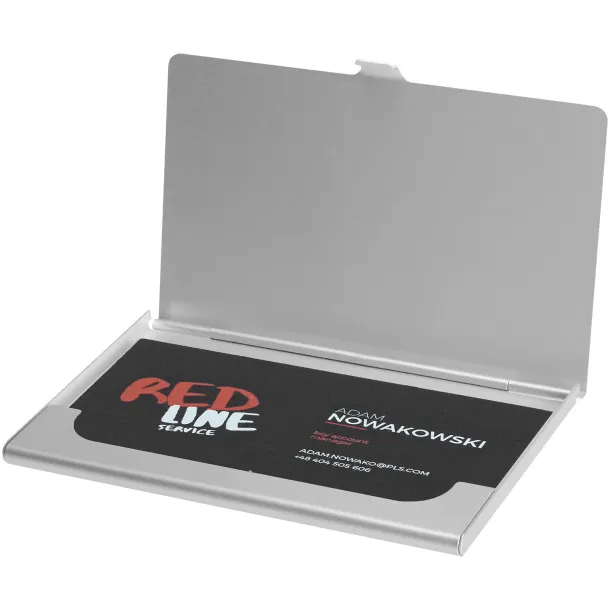 Shanghai business card holder - Bullet Silver