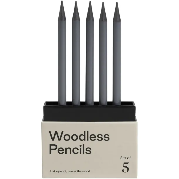 Karst® 5-pack 2B woodless graphite pencils - Karst® Grey