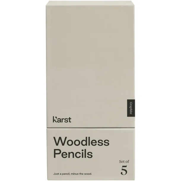 Karst® 5-pack 2B woodless graphite pencils - Karst® Grey