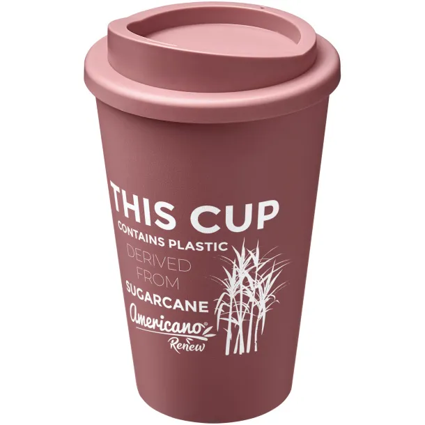 Americano®­­ Renew 350 ml insulated tumbler - Unbranded Transparent pink