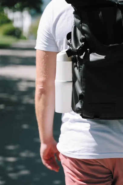  Organska BE O boca za vodu, izrađena u EU, 500ml - BE O Lifestyle Bijela