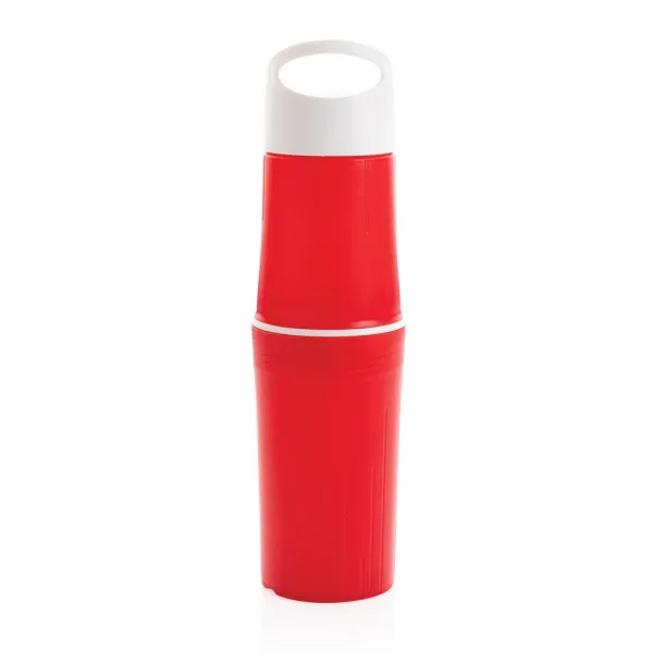  Organska BE O boca za vodu, izrađena u EU, 500ml - BE O Lifestyle Crvena