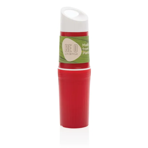  Organska BE O boca za vodu, izrađena u EU, 500ml - BE O Lifestyle Crvena