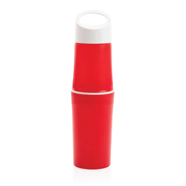  Organska BE O boca za vodu, izrađena u EU, 500ml - BE O Lifestyle Crvena