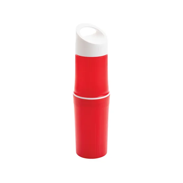  Organska BE O boca za vodu, izrađena u EU, 500ml - BE O Lifestyle Crvena