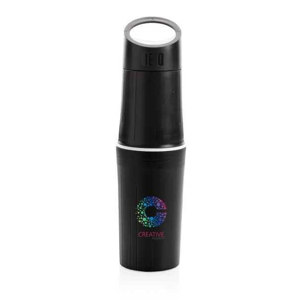  BE O Bottle, Organic Water Bottle, Made In EU - BE O Lifestyle Black 