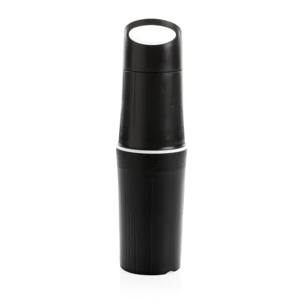  Organska BE O boca za vodu, izrađena u EU, 500ml - BE O Lifestyle Crna 