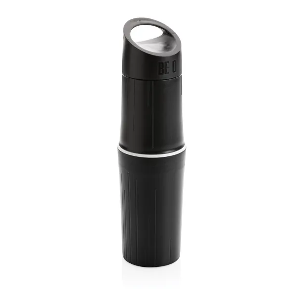  Organska BE O boca za vodu, izrađena u EU, 500ml - BE O Lifestyle Crna 