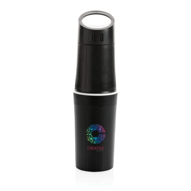  Organska BE O boca za vodu, izrađena u EU, 500ml - BE O Lifestyle Crna 