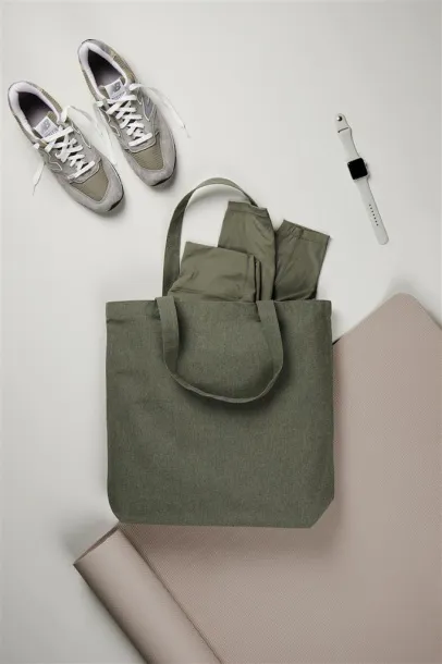  VINGA Hilo AWARE™ recycled canvas tote bag - Vinga Green 