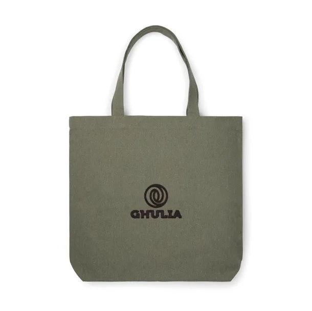  VINGA Hilo AWARE™ recycled canvas tote bag - Vinga Zelena