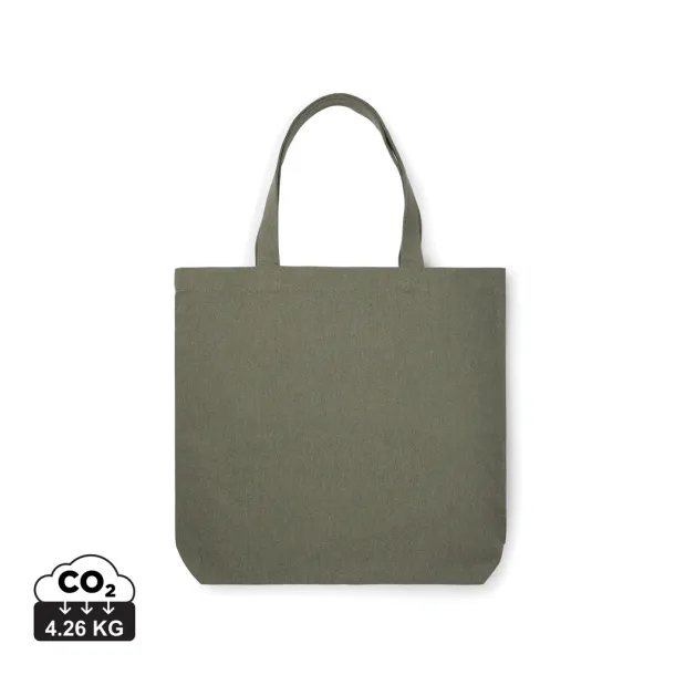  VINGA Hilo AWARE™ recycled canvas tote bag - Vinga Green 