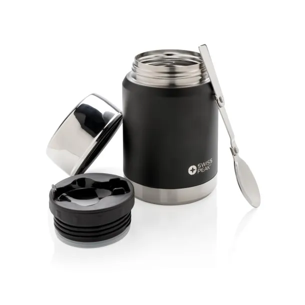  Swiss Peak Elite termosica za hranu bakar, 500 ml - Swiss Peak Crna