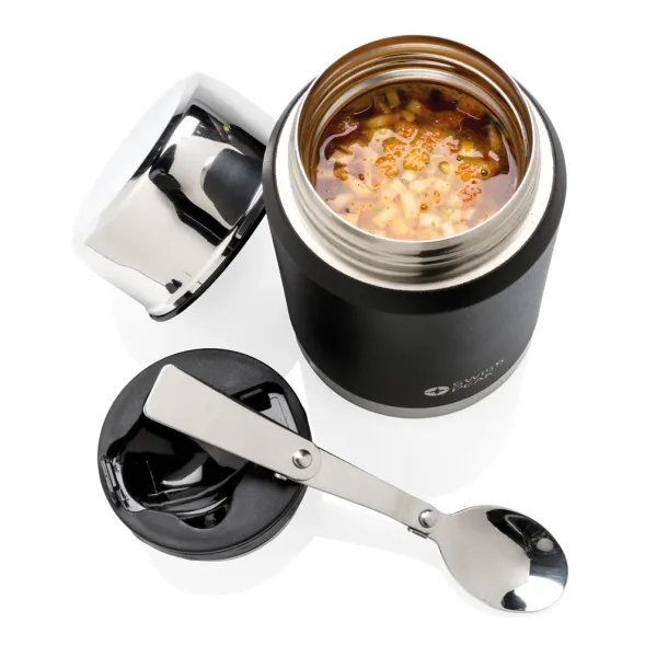  Swiss Peak Elite copper vacuum food container - Swiss Peak Black 