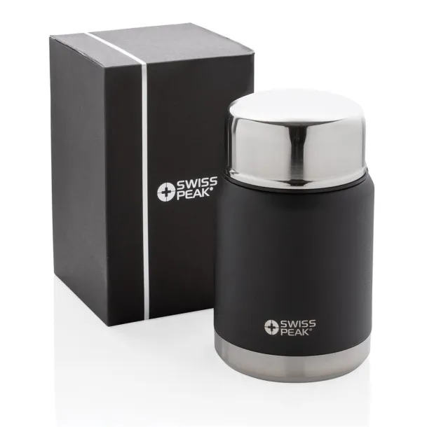  Swiss Peak Elite termosica za hranu bakar, 500 ml - Swiss Peak Crna