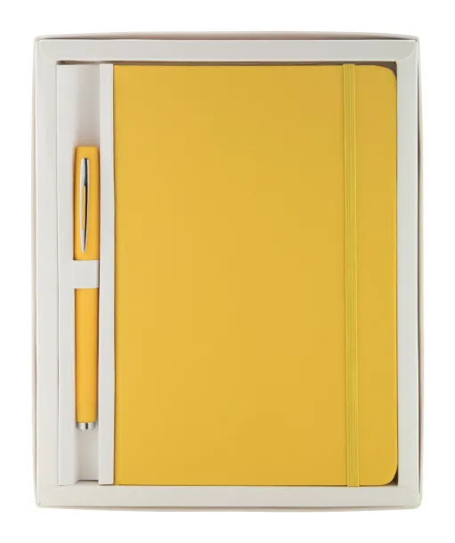 Setpuk notebook set Yellow