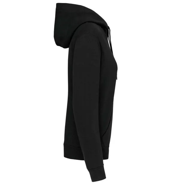  Ženska hoodica, 280 g/m2 - Kariban Crna