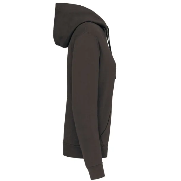  Ženska hoodica, 280 g/m2 - Kariban Tamno siva