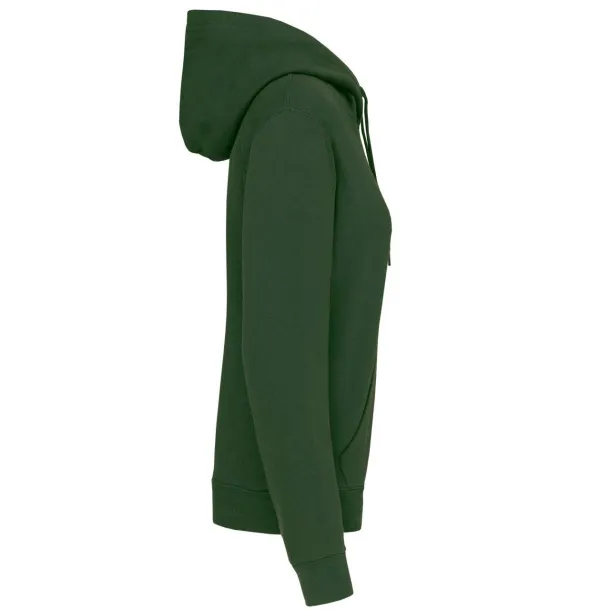  Ženska hoodica, 280 g/m2 - Kariban Šumski zelena