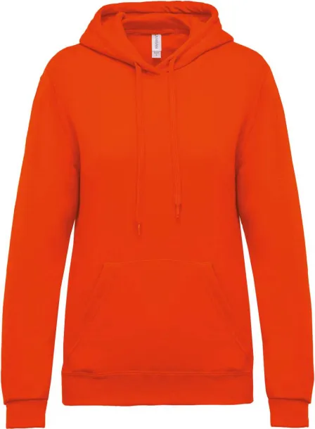  LADIES’ HOODED SWEATSHIRT - Kariban Orange