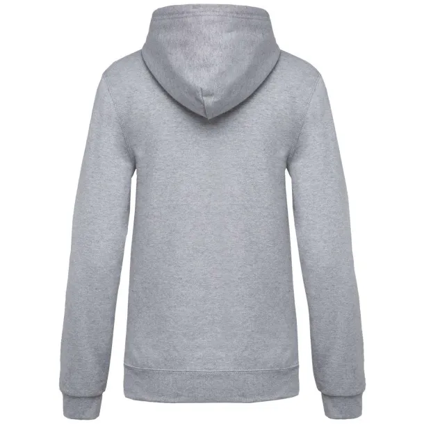  LADIES’ HOODED SWEATSHIRT - Kariban Oxford Grey