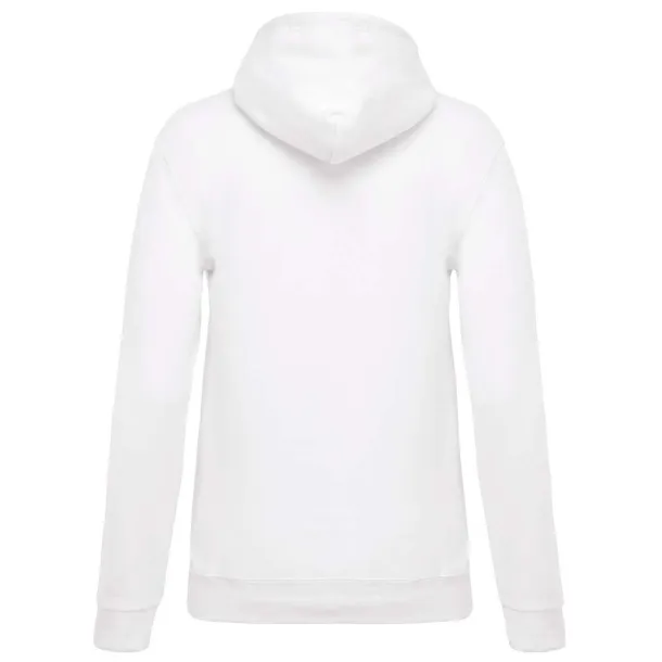  LADIES’ HOODED SWEATSHIRT - Kariban White