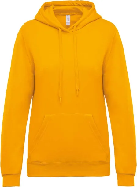  LADIES’ HOODED SWEATSHIRT - Kariban Yellow