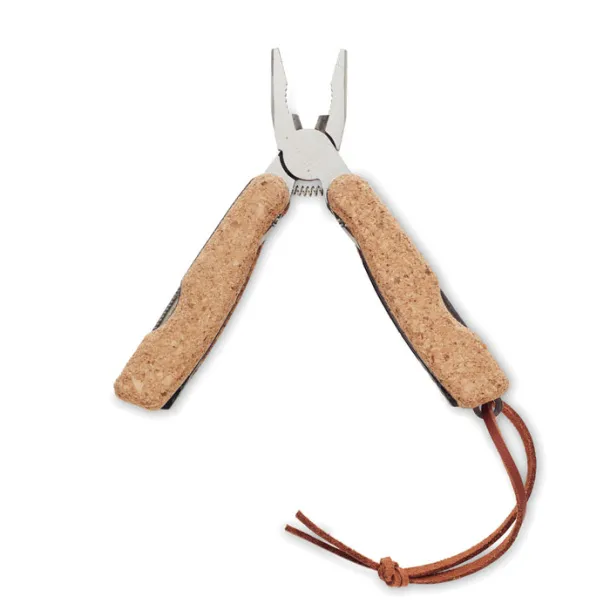 PLIERKORK Multi tool pocket knife cork Beige