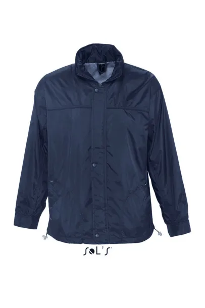  SOL'S MISTRAL - JERSEY-LINED WATER REPELLENT WINDBREAKER - SOL'S Navy