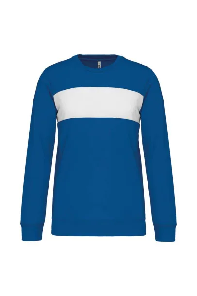  POLYESTER SWEATSHIRT - 210 g/m² - Proact Sporty Royal Blue White