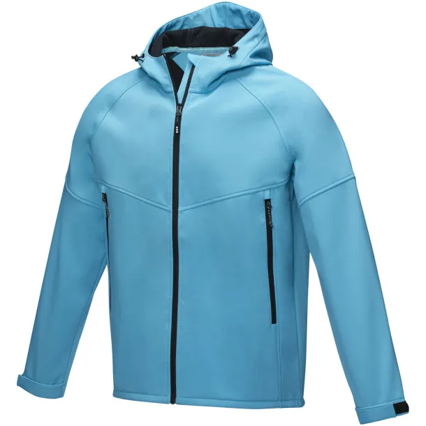 Coltan men’s GRS recycled softshell jacket - Elevate NXT NXT blue