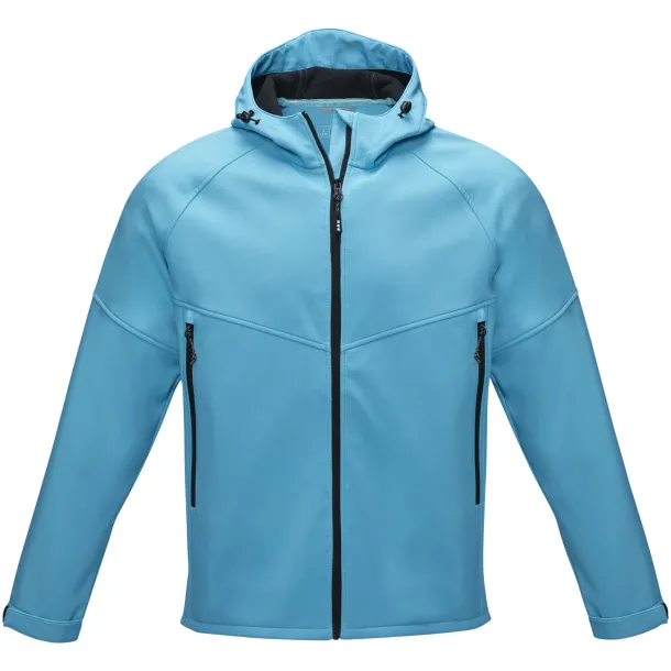 Coltan men’s GRS recycled softshell jacket - Elevate NXT NXT blue