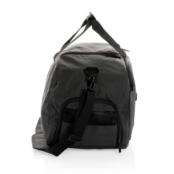  Swiss Peak AWARE™ RPET sports duffle - Swiss Peak Black 