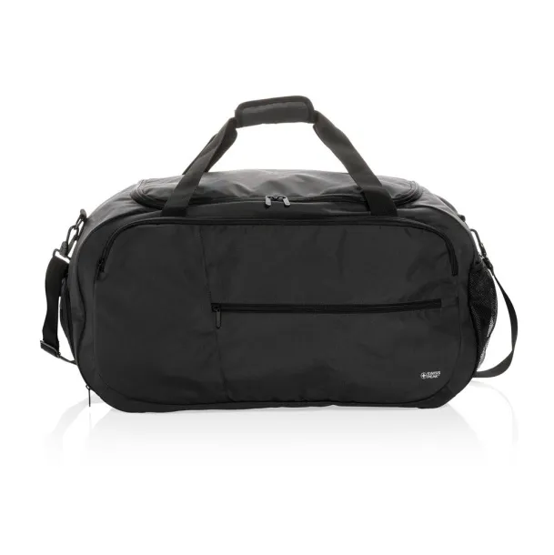  Swiss Peak AWARE™ RPET sports duffle - Swiss Peak Black 