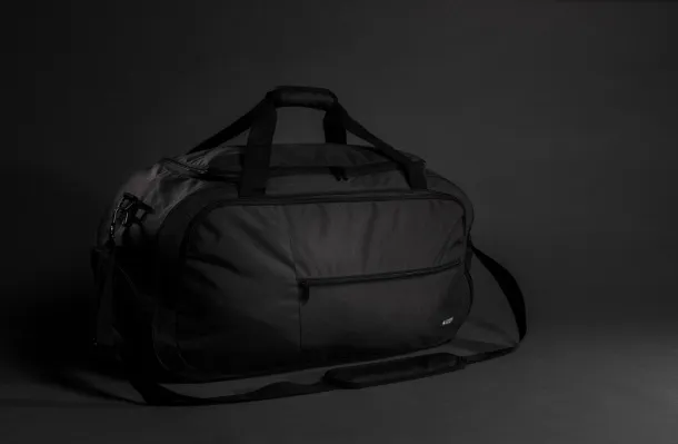  Swiss Peak AWARE™ RPET sports duffle - Swiss Peak Black 