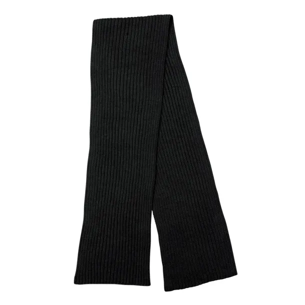  Impact AWARE™ Polylana® knitted scarf 180x25cm - XD Collection Black 