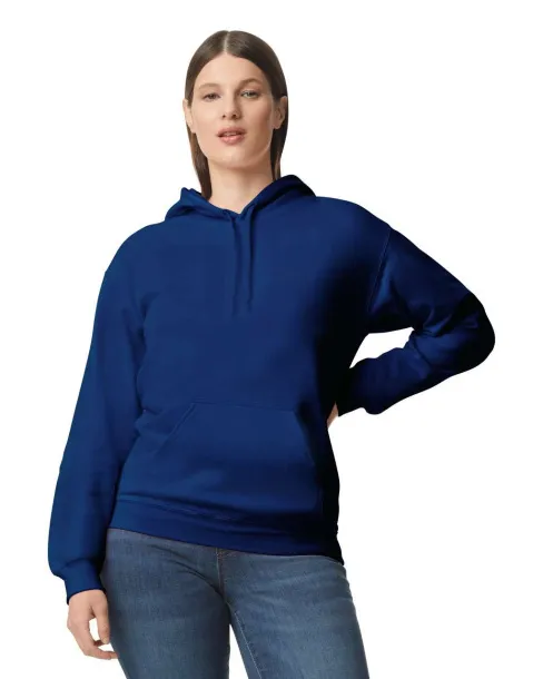  Softstyle® midweight flis unisex hoodie, 285 g/m² - Gildan Mornarsko plava