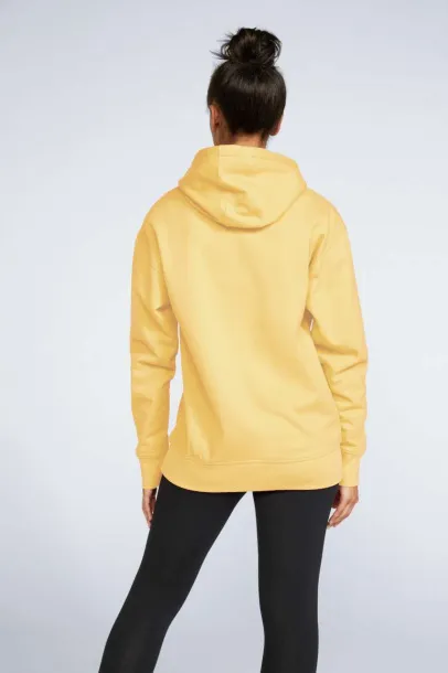 Softstyle® midweight flis unisex hoodie, 285 g/m² - Gildan Yellow Haze
