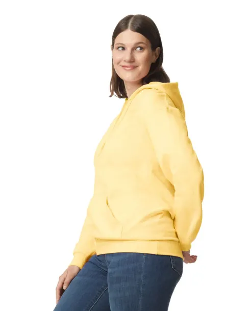 Softstyle® midweight flis unisex hoodie, 285 g/m² - Gildan Yellow Haze