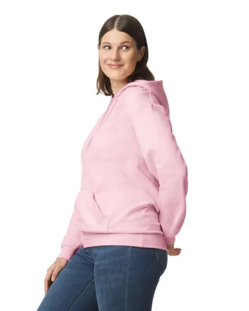  Softstyle® midweight flis unisex hoodie, 285 g/m² - Gildan Light Pink