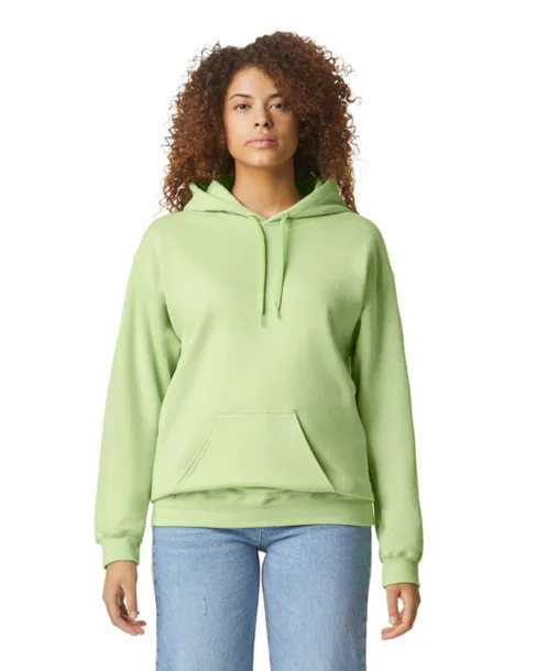  Softstyle® midweight flis unisex hoodie, 285 g/m² - Gildan Pistachio