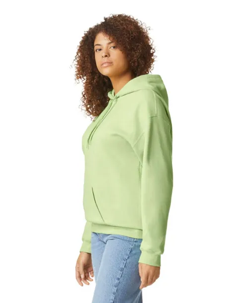  Softstyle® midweight flis unisex hoodie, 285 g/m² - Gildan Pistachio