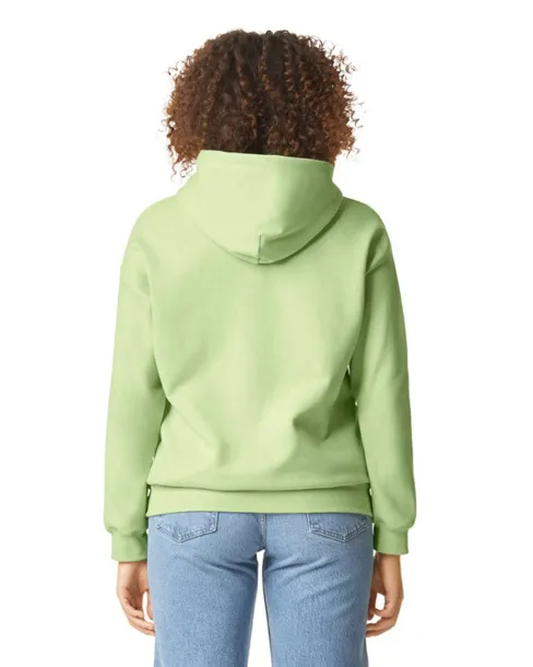  Softstyle® midweight flis unisex hoodie, 285 g/m² - Gildan Pistachio